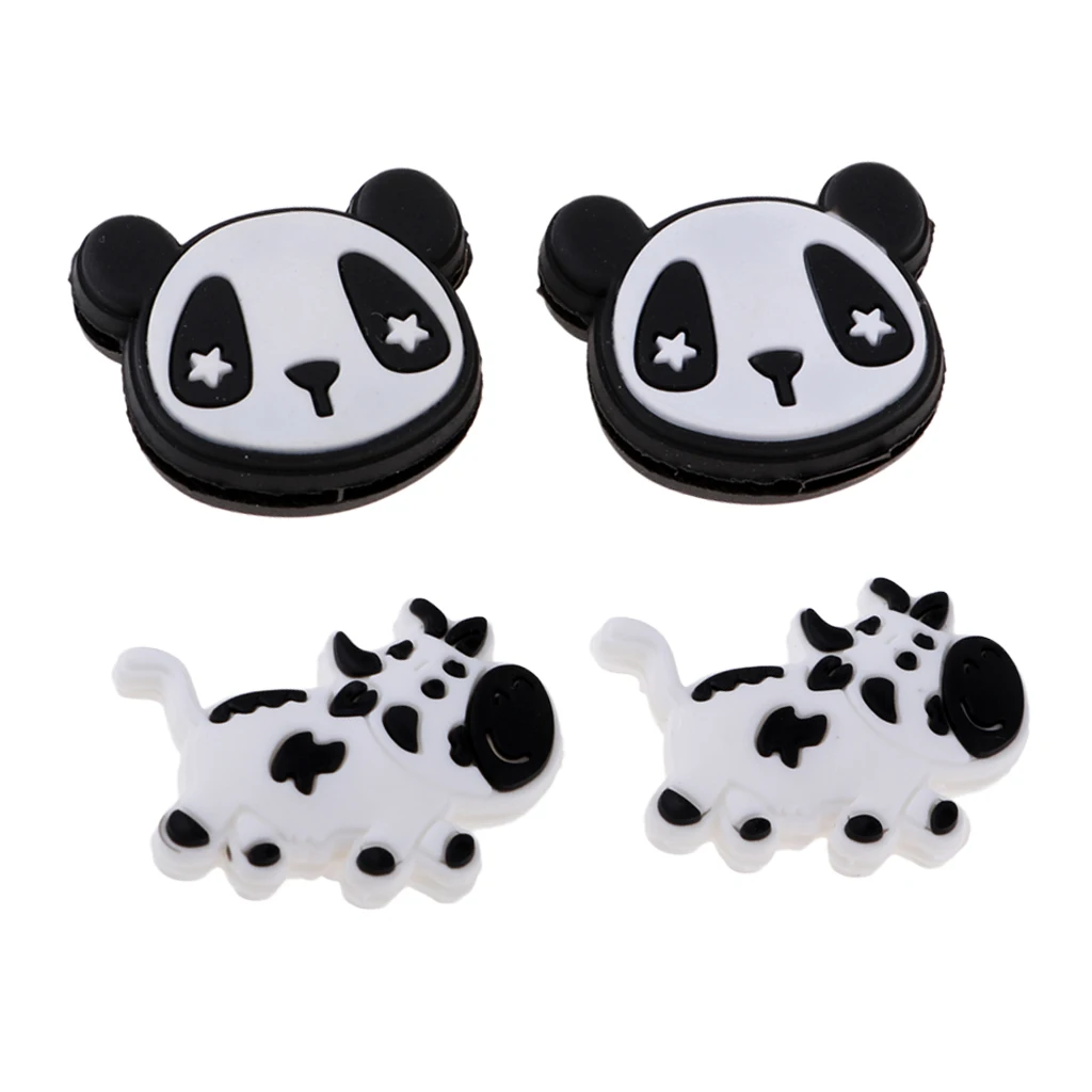 4 Pieces Tennis Racquet Shock Absorber Vibration Dampeners - Various Animal Shape