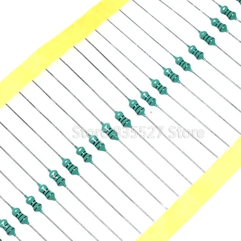 

1000PCS 1/4W DIP color ring inductance 0307 code Inductor 100UH 101/150UH 151/220UH 221/330UH 331/470UH 471/680UH 681/1MH 102