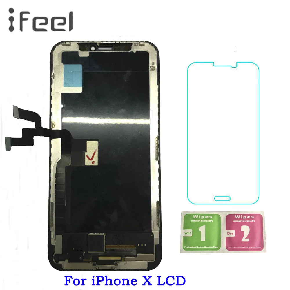 

For iPhone X LCD Display Touch Screen Digitizer Assembly Replacement For iPhone X LCD Display Screen Free Shipping