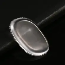 1 шт. силиконовый гель для макияжа косметическая пудра подушечки для BB крема прозрачная губка гладкая красота