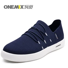ONEMIX Men Ultra Lightweight Casual Sneakers  Women Lazy Slip-on Running Shoes 
