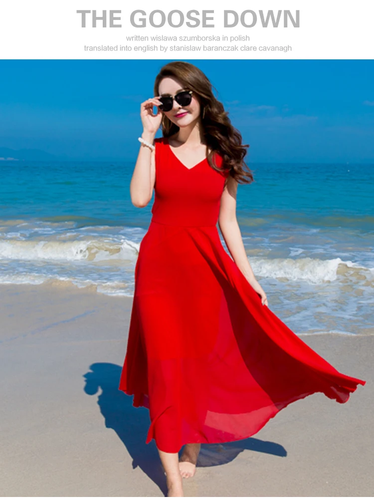 TingYiLi, элегантное платье макси, женское летнее пляжное платье бохо, фиолетовое, желтое, синее, черное, красное шифоновое платье