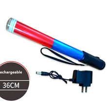 36 см Перезаряжаемые Светодиодный проблесковый Предупреждение Road жезл регулировщика