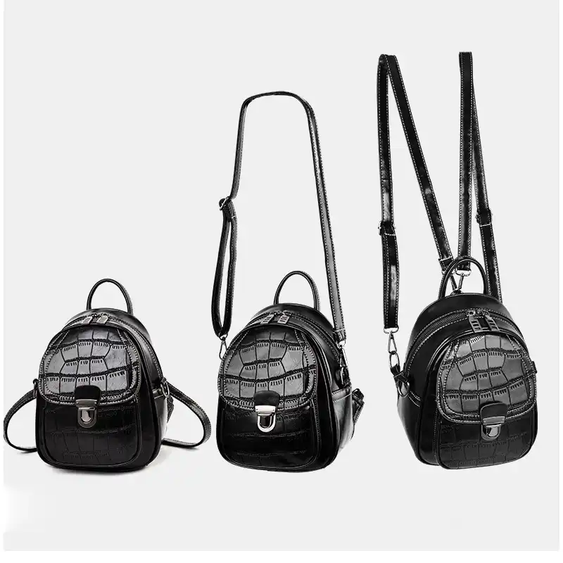 small black women's backpack