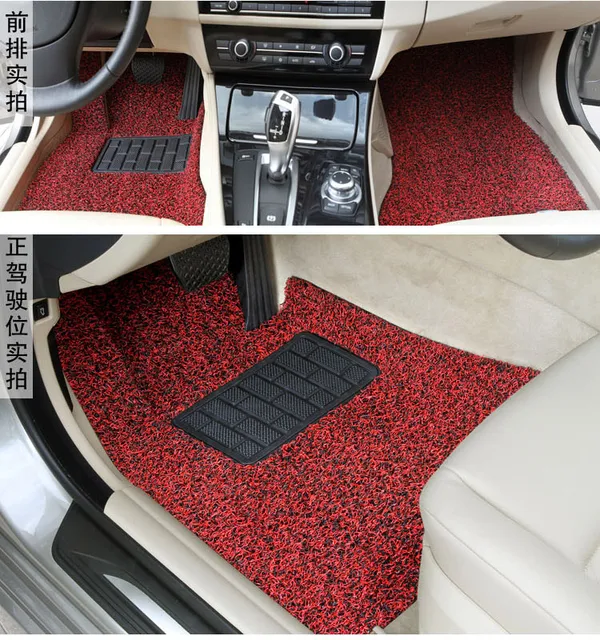 brand fashion cute DIY anti water anti slip universal car floor mats