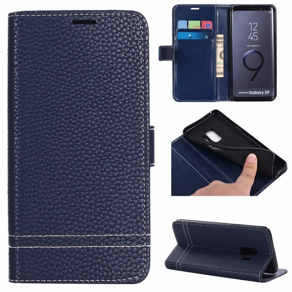 

Wallet Case For Samsung Galaxy S9 S8 S7 Plus PU Leather Flip Phone Bag Cover For Samsung A3A5A7A8 J2J3J5J7 prime 2018 All Cases