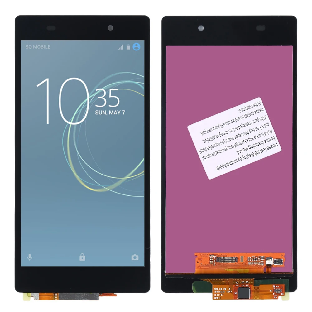 Для sony Z2 экран для sony Xperia Z2 L50W D6502 D6503 ЖК-экран Сенсорная панель дигитайзер для sony Xperia Z2 lcd