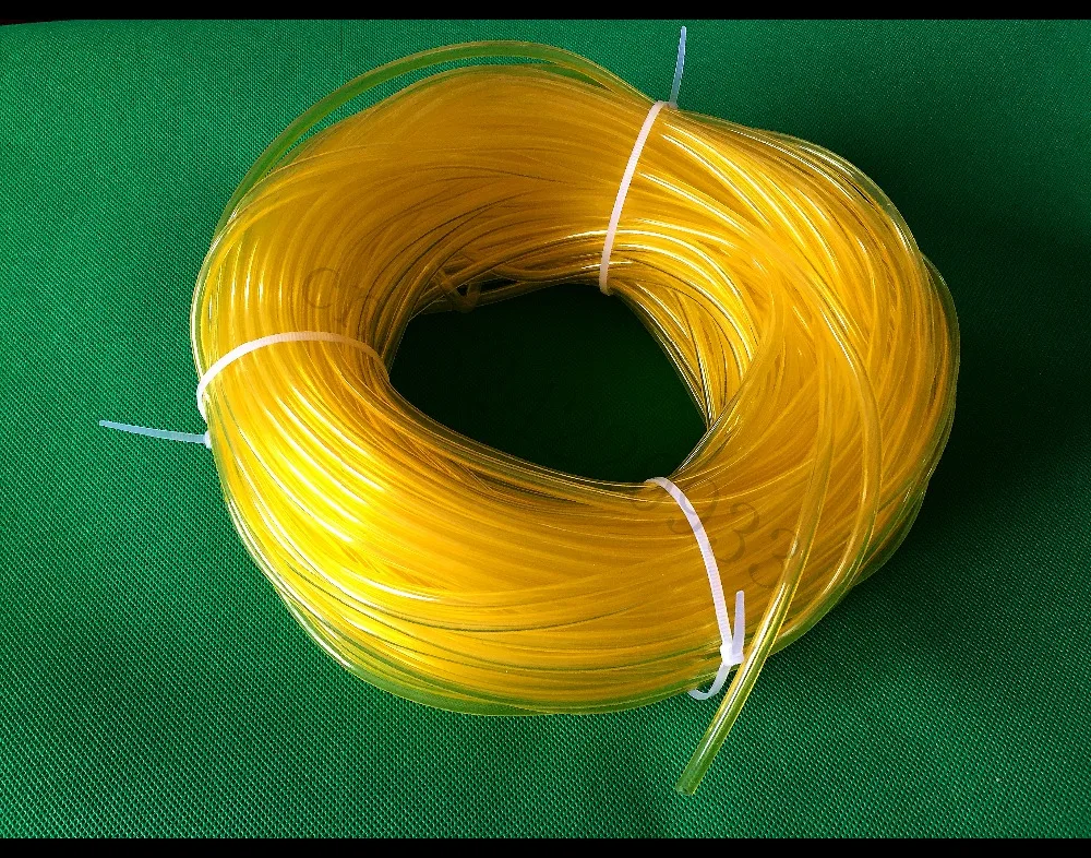 50 Meter Fuel Tank Parts Yellow Fuel Pipe Tube Fuel Line 5mm*3mm For Poulan Chainsaw Trimmer RC Engine Airplane Accessory 1meter bowden extruder ptfe tube pipe for v5 v6 j head hot end 1 75mm 3 0mm filament id 2mm 1mm 3mm od 4mm 3d printer parts