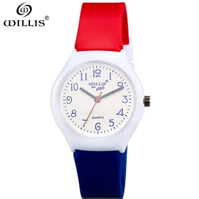 

Willis Women Watch Fashion Ladies Silicone Strap Girls quartz Watches Waterproof Luxury Top Brand Wristwatches Clock