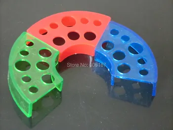 

10Pcs Colourful Mixed Colour Plastic Tattoo Ink Cup Holder stand For Tattoo Ink Cup Caps Supply