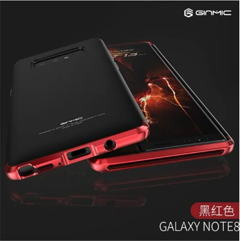 2018 Акция Новинка для Samsung Galaxy Note8 роскошный ударопрочный металлический ПК Жесткий