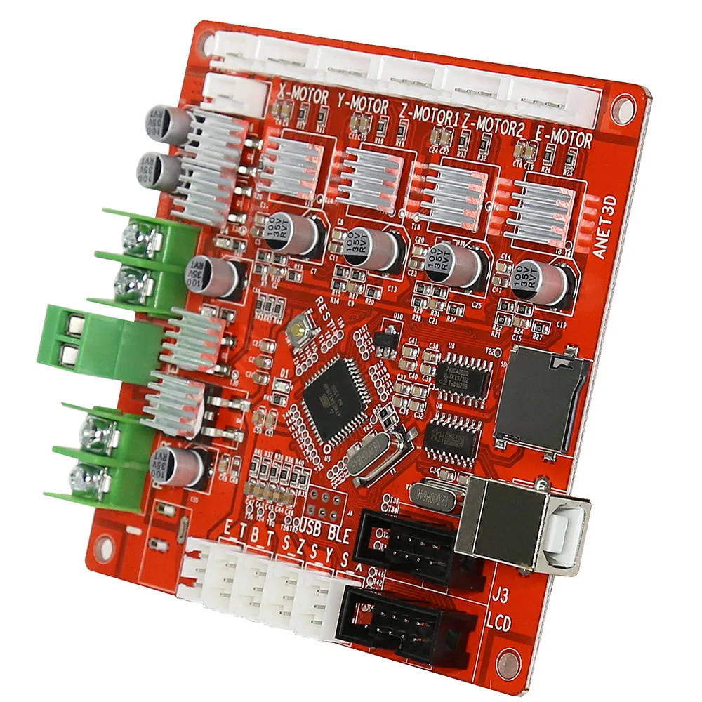 Anet V1.0 3d принтер плата контроллера Ramps1.4 Обновление версии для A8|Детали и