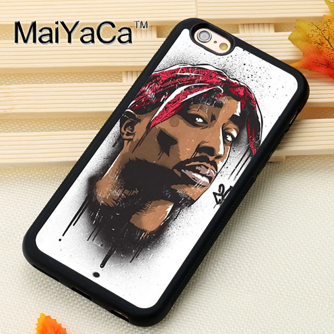 MaiYaCa 2Pac Tupac Shakur Rap Singer Mobile Phone Cases