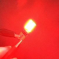 Lot10 W5W W2.1x9.5d 194 168 T10 4014-SMD Автомобильный светодиодный светильник для парковки ширина номерного знака купол хвост ходовой светильник s лампа - Испускаемый цвет: Красный