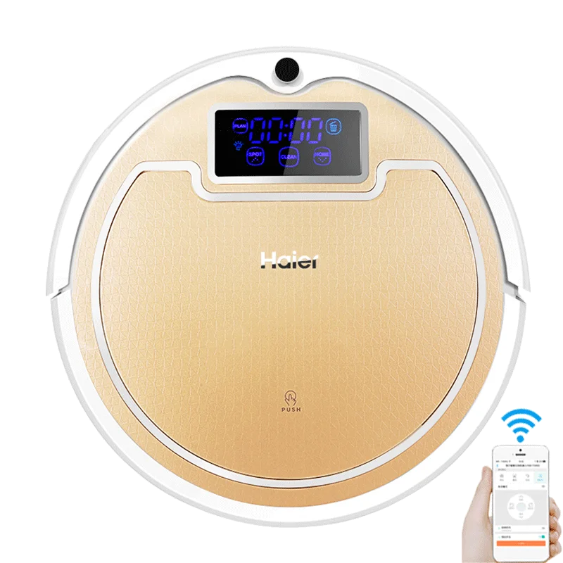 Haier Cerdas Vacuum Robot Sweeping 