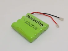 MasterFire New Original Ni-Mh 4.8V AAA 800mAh Ni-Mh Battery Rechargeable Batteries Pack With Plugs MasterFire New Original Ni-Mh 4.8V AAA 800mAh Ni-Mh Battery Rechargeable Batteries Pack With Plugs