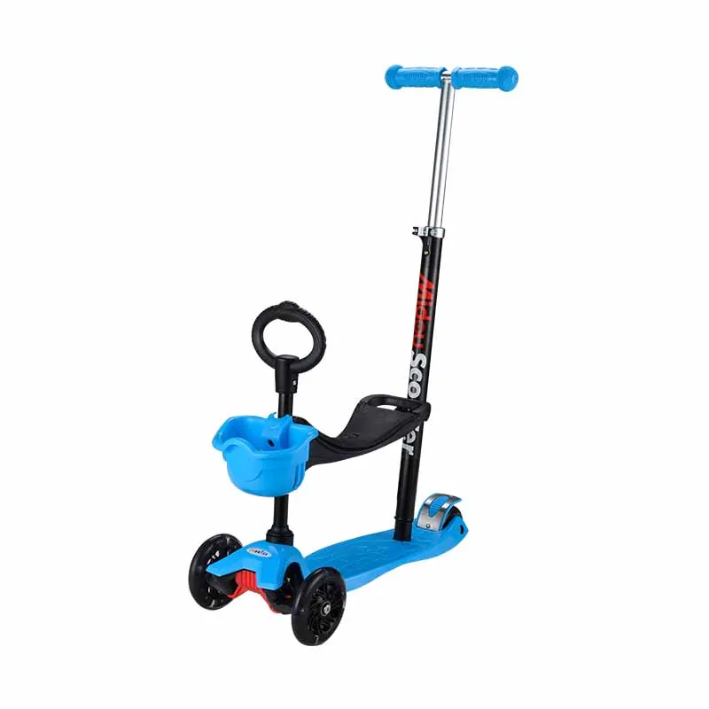 3 in 1 kick scooter suit for 1 10 years old child adjus handle child