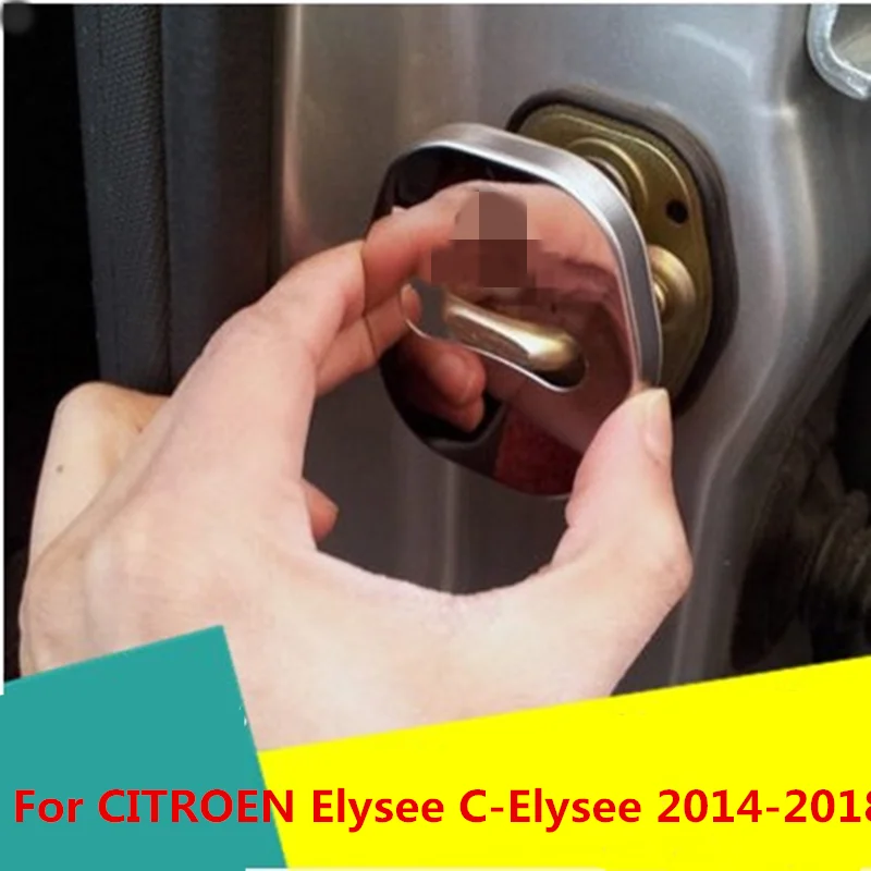 Для CITROEN Elysee C 2014 2018 автомобильный Водонепроницаемый дверной замок защитный чехол