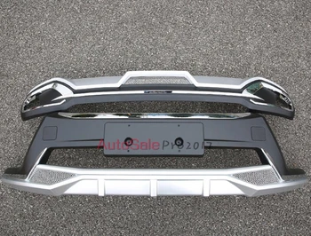 

For Toyota Highlander 2014 2015 2016 Plastic Front & Rear Bumper Protection Guard Skid Plate Trims