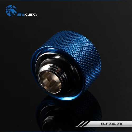 BYKSKI использовать для внутреннего диаметра 13 мм+ наружный диаметр 19 мм шланг/id13мм+ od19мм Мягкая трубка/ручной соединитель G1/4 - Цвет лезвия: Blue