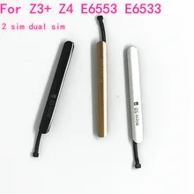 Гарантия Micro SD Порты и разъёмы/sim-карты Порты и разъёмы слот для Sony Xperia z3+ Z3Plus Z4 E6533 E6553 Пылезащитный чехол вилка пыли чехол бампер