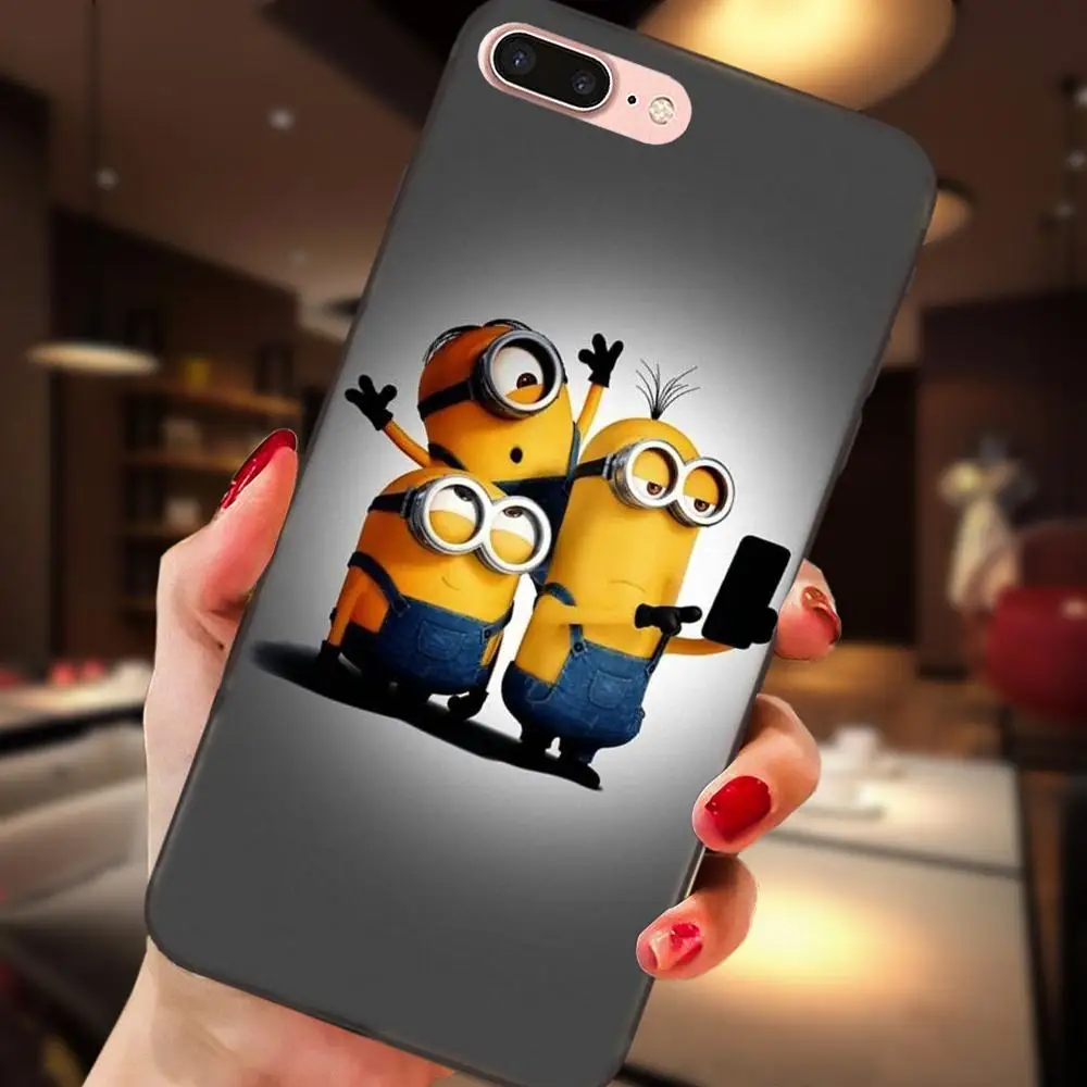 Мотоцикл Миньоны для huawei Честь mate Note 6s 8 9 10 20 Lite Play Pro P smart Coque чехол телефона черный
