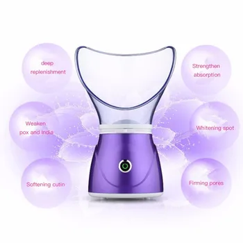 

Moisturizing Mist Steam Sprayer Facial Humidifier Thermal Sprayer Skin Care Deep Cleanser Beauty Instrument 370W Face Steamer