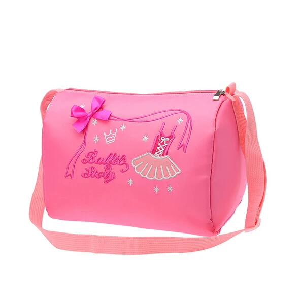 Розовая детская балетная сумка Детские каваны балетные сумки для танцев милые
