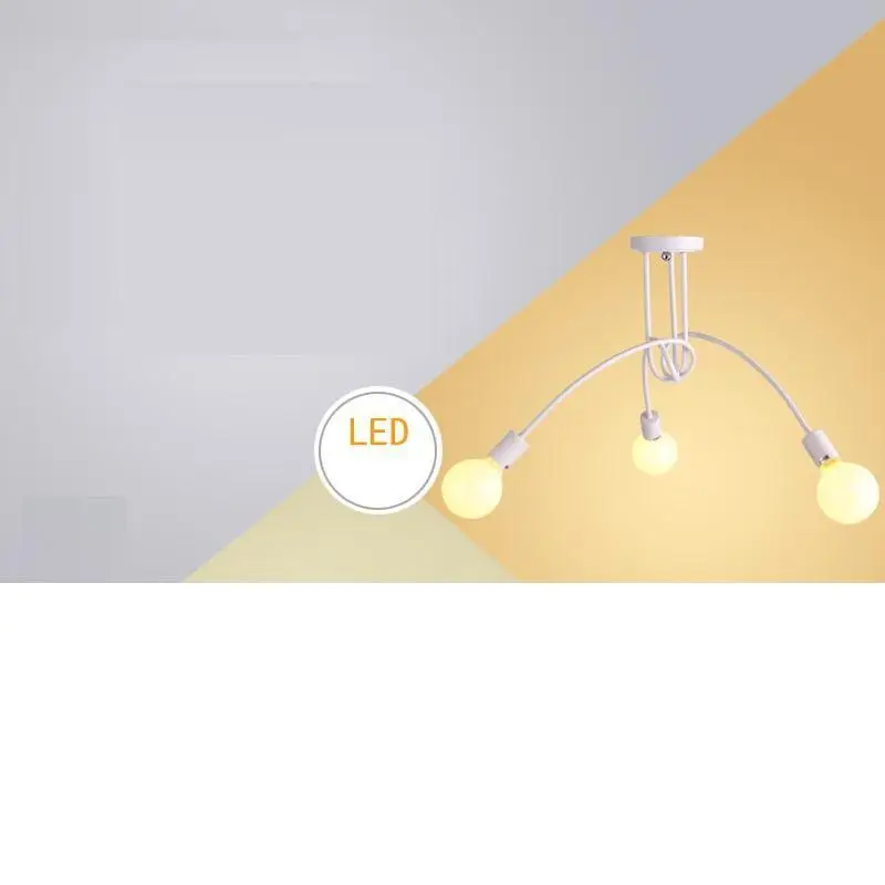 Moderna промышленный Настенный декор Lampen современный светодиодный свет потолочного плафон Гостиная светильник Luminaria Lampara De Techo потолочный светильник - Цвет корпуса: Version Q