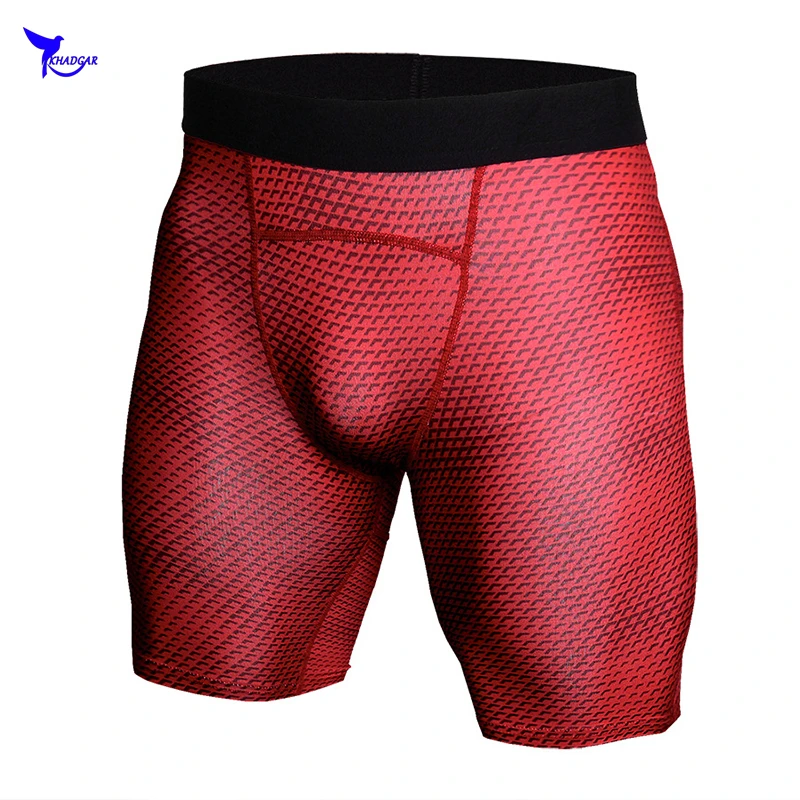 

3D Print Mens Compression Running Tights Dry Fit Base Layer Jogging Shorts Gym Fitness Training Short Pants Base Layer Leggings