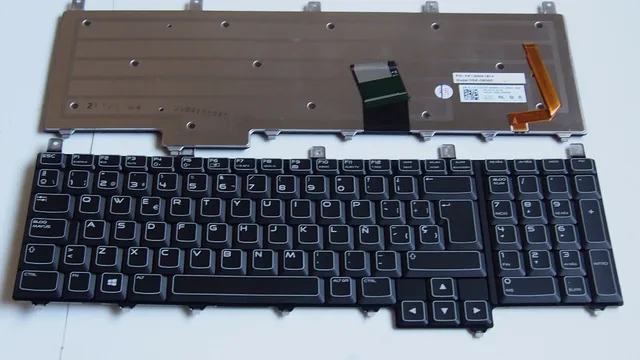 alienware m17x keyboard
