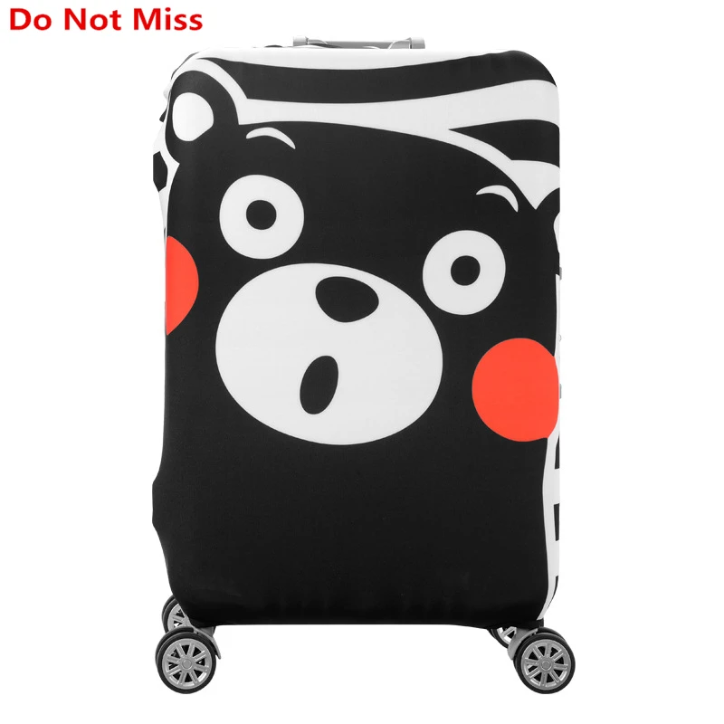 

Travel Suitcase Protective Trunk Covers Apply To 18~30 Inch suitcase dust cover Shell elasticity Stretch Trolley Case Dust Cover
