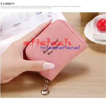 

by dhl or ems 200pcs Korean edition Ladies Purse Short Simple New Frosted Fashion Wallet fresh lady wallet