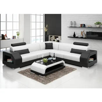 

G8001B Modern style drawing room sofa set,durable furniture leather sofa set