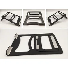 Портативный алюминиевый сплав ноутбук Стенд складной регулируемый держатель стойки для настольного планшета@ JH