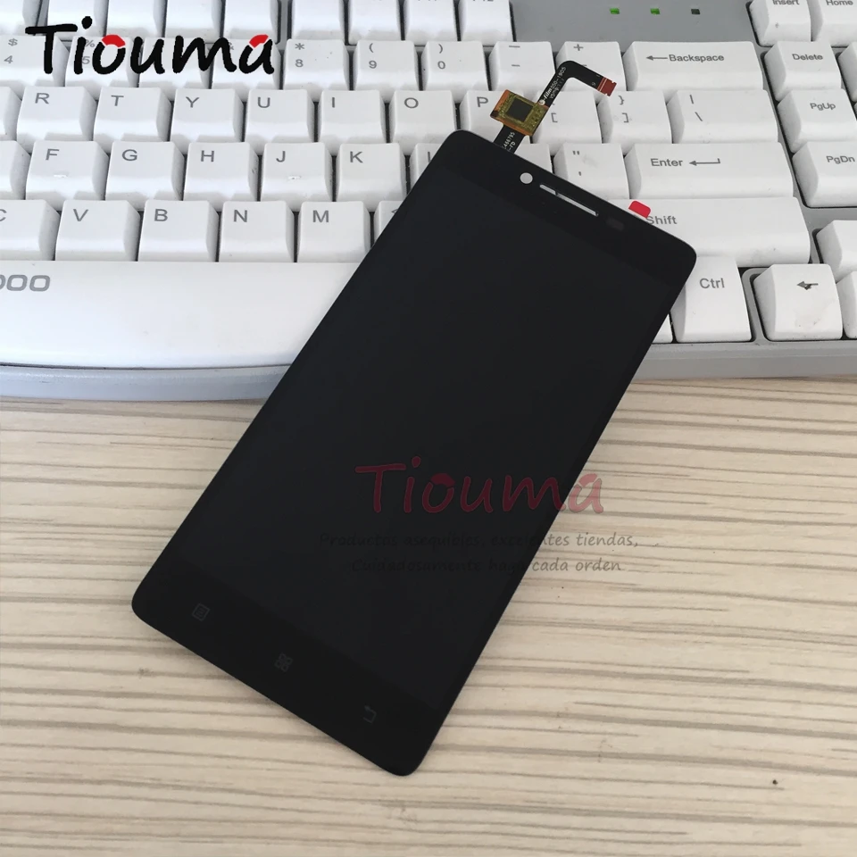 In Stock For Lenovo A6000 LCD Display + Touch Screen Replacement