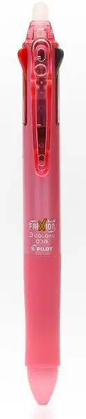 Пилот ручка frixion 3 в 1 со стирающимися чернилами гелевая ручка 3 цвета 0,5 мм LKFB-60EF 0,38 мм LKFB-60UF пастельных Цвета(Япония - Цвет: Pastel Pink