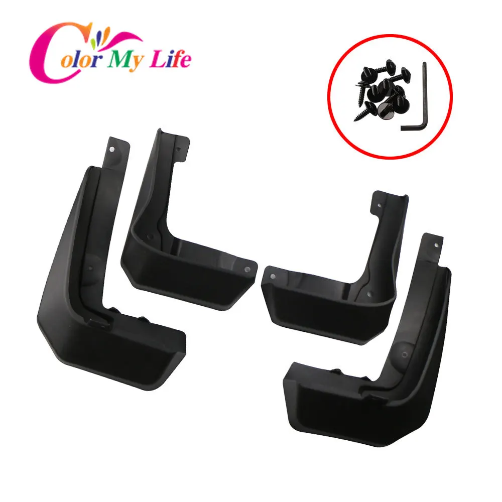 

4Pcs/Set Car Mudflaps Front Rear Fender Mudflaps for HONDA Vezel HR-V HRV 2014 - 2019 Mud Flaps Splash Guards Auto Mudguards