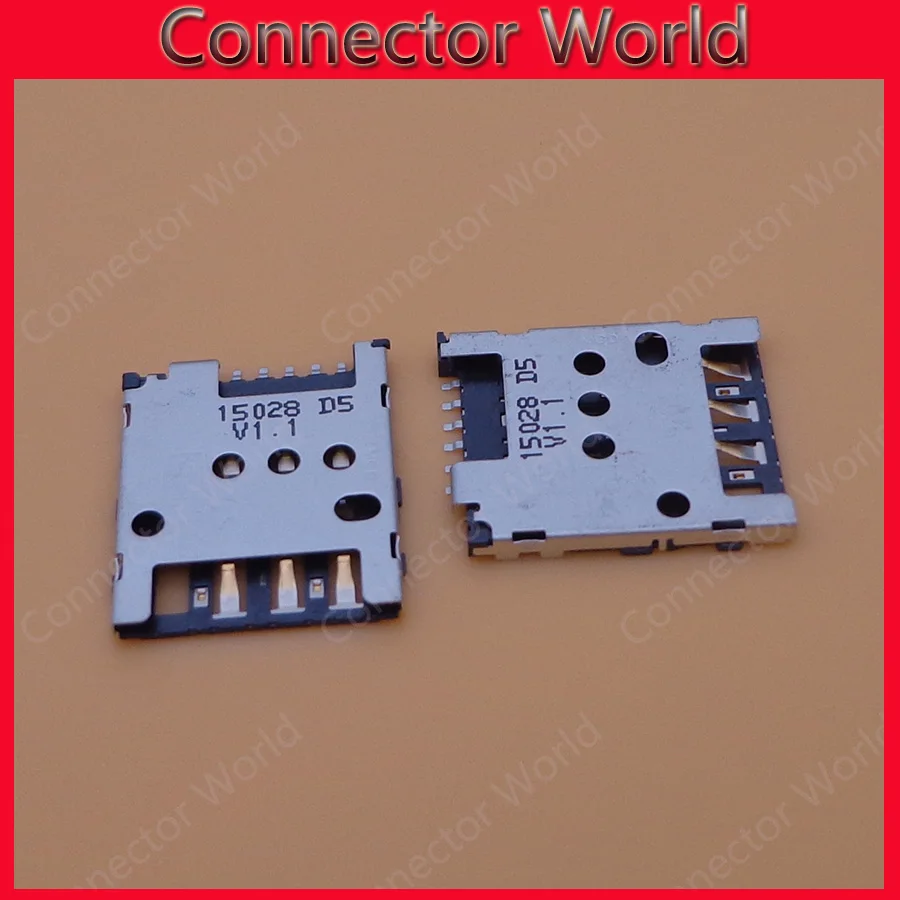 

5-50pcs/lot connector socket For Nokia Lumia 530 630 N530 N630 SIM Card Reader Holder Tray Slot