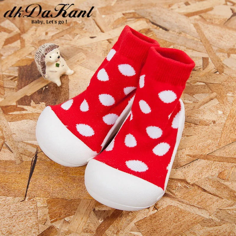 dkDaKanl Baby Floor Socks Spring And Summer Knit Rubber Soft Bottom
