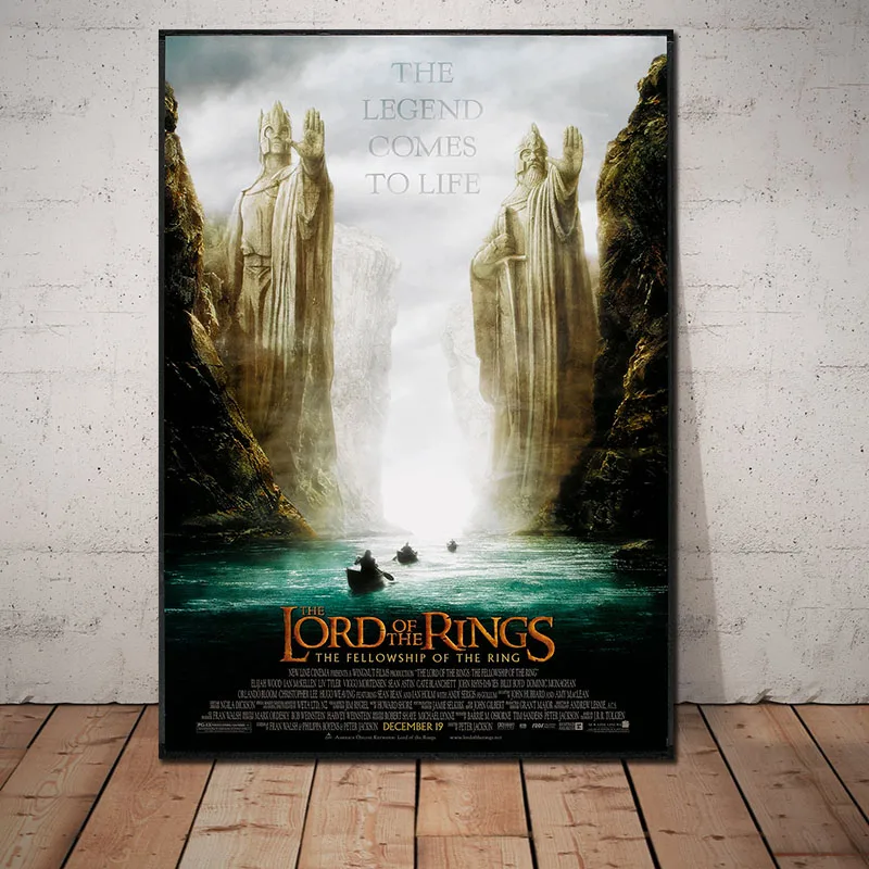 

Lord Of The Rings Trilogy Movie Canvas Prints Picture Modular Paintings For Living Room Poster On The Wall Home Decoration