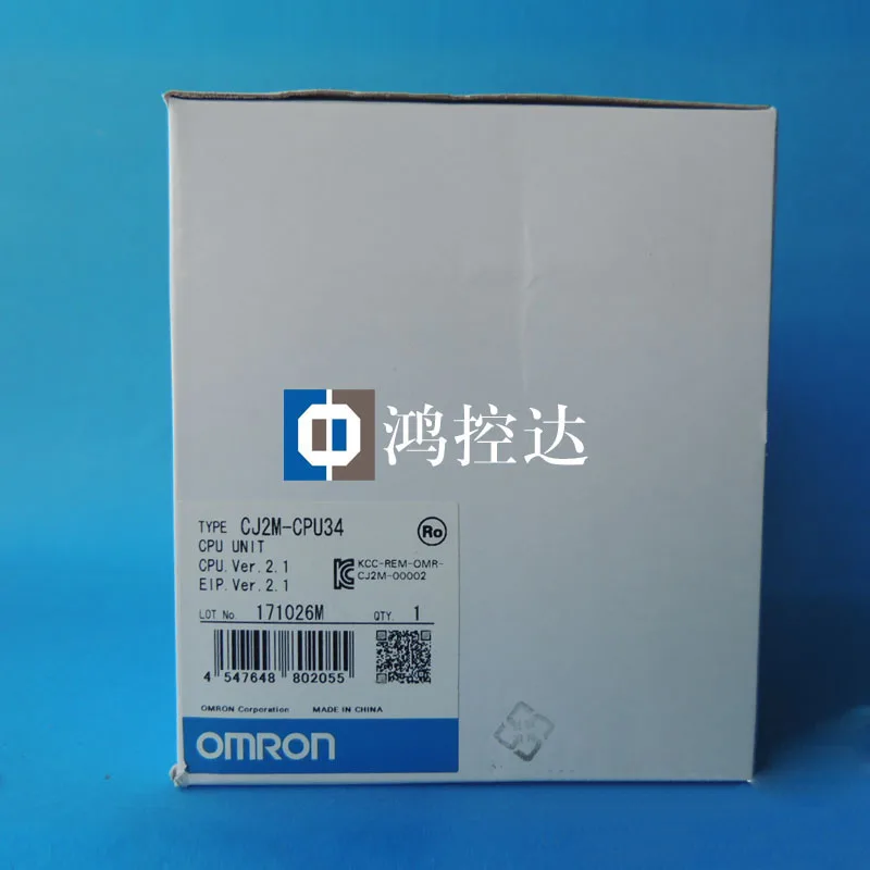 Специальное предложение Новый оригинальный модуль ПЛК для OMRON CJ2M-CPU 34