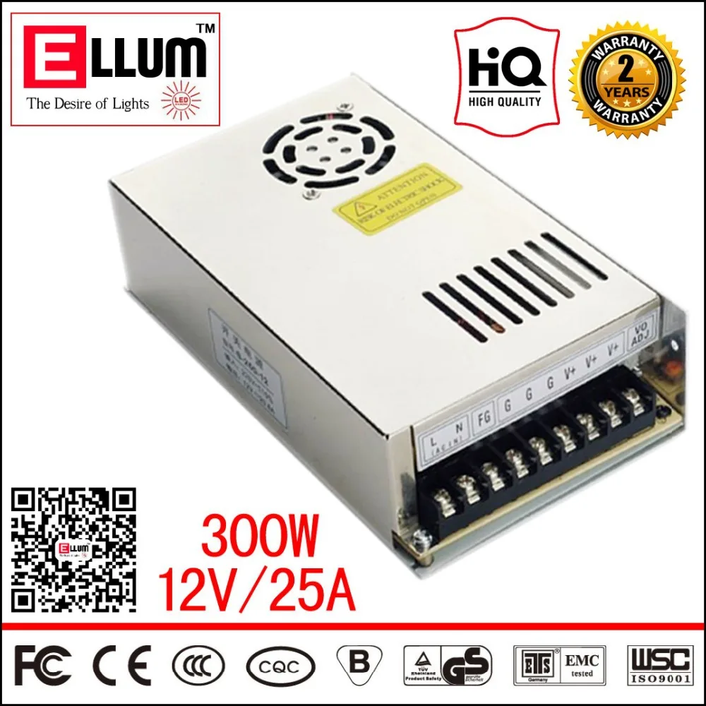 Meanwell Style Voltage Converter 220V to 12V CE ROHS Approval LED Strip