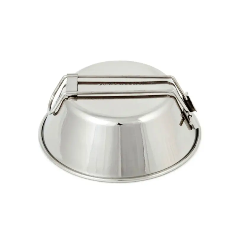 Acero inoxidable plegable estufa de campamento tostadora de pan Rack bandeja pan herramientas de cocina portátil Camping vajilla
