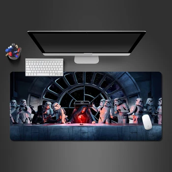 

Last Meal Star Wars Movie Mouse Pad High Quality Rubber Wot PC Gaming Computer Keyboard Mouse Desk Mats To Gamer Large Desk Mats