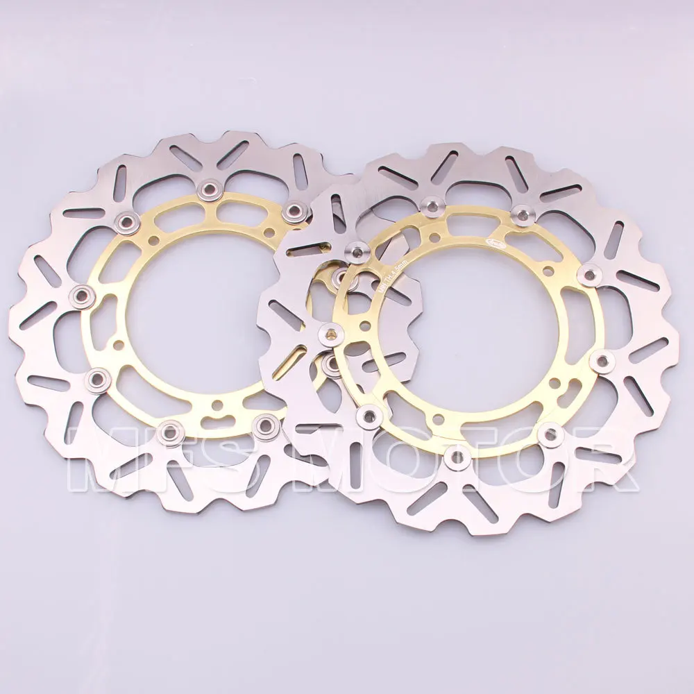 Front Brake Discs Rotor For Yamaha Yzf R1 2007 2008 2009 2010 2011 2012