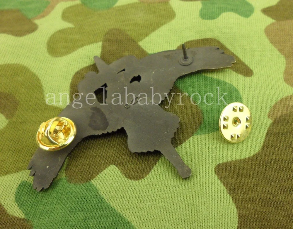US Usmc Marsoc значок Wings Pin морской Raider Insignia Spiritus Invictus серый|Спортивные сувениры| |