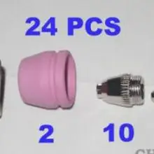 Высокое качество 24 шт. плазменным пилот Резка расходные материалы для WSD60P