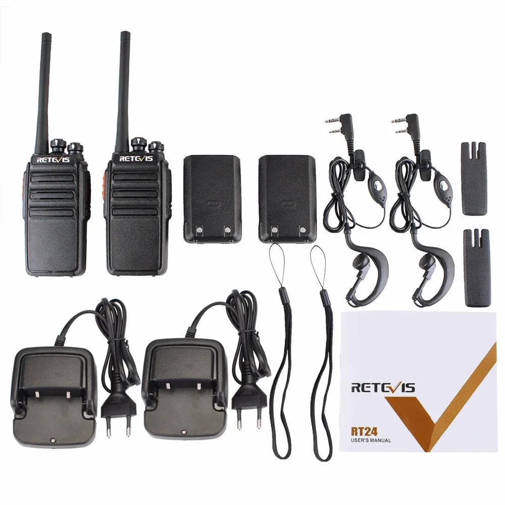 2pcs Retevis RT24 Walkie Talkie 0.5W/2W UHF 400-470MHz PMR446 License-Free VOX Scan Two Way Radio A9123 2pcs Retevis RT24 Walkie Talkie 0.5W/2W UHF 400-470MHz PMR446 License-Free VOX Scan Two Way Radio A9123