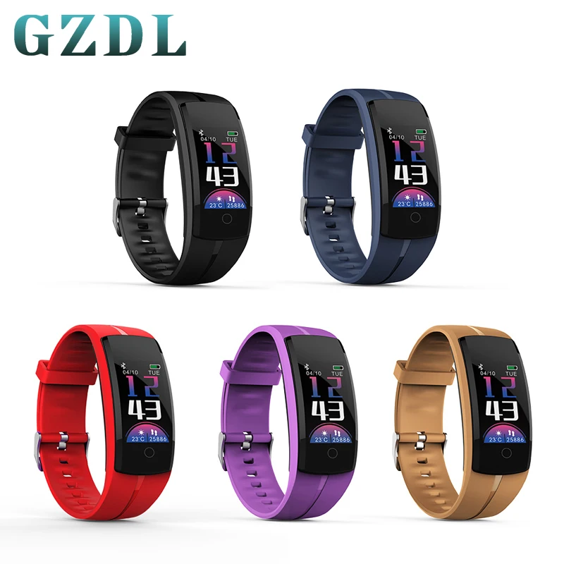 

GZDL Outdoor Sport Smart Watch Waterproof Bracelet Wristband Heart Rate Blood Pressure Fitness Tracker WT8240